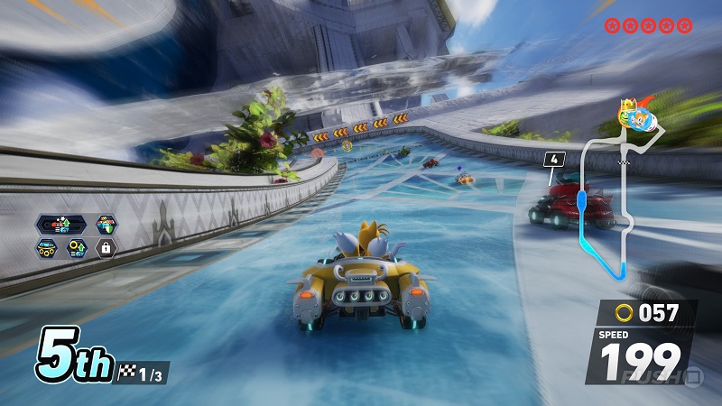 بازی Sonic Racing: CrossWorlds