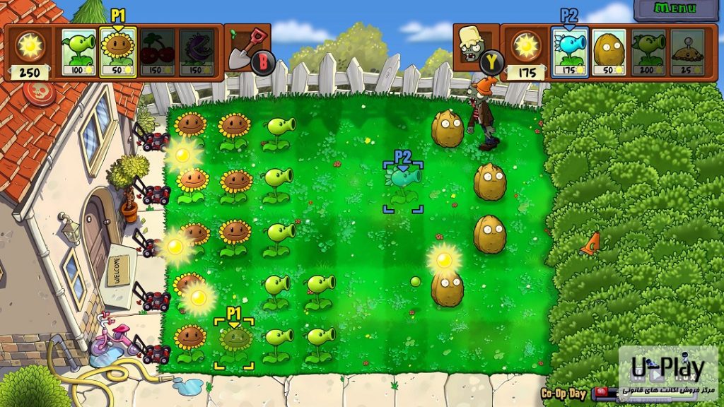 گیم پلی Plants vs. Zombies Replanted گیاهان علیه زامبی ها برای PS4 و PS5 وبسایت یوپلی U-Play.ir مرکز اکانت های قانونی و ظرفیتی اختصاصی