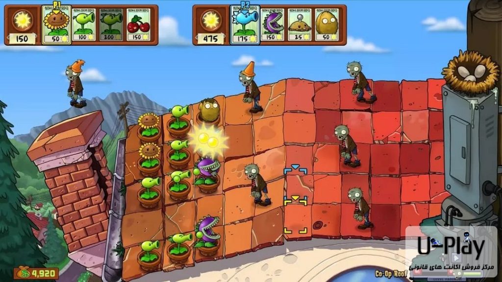 گیم پلی Plants vs. Zombies Replanted گیاهان علیه زامبی ها برای PS4 و PS5 وبسایت یوپلی U-Play.ir مرکز اکانت های قانونی و ظرفیتی اختصاصی