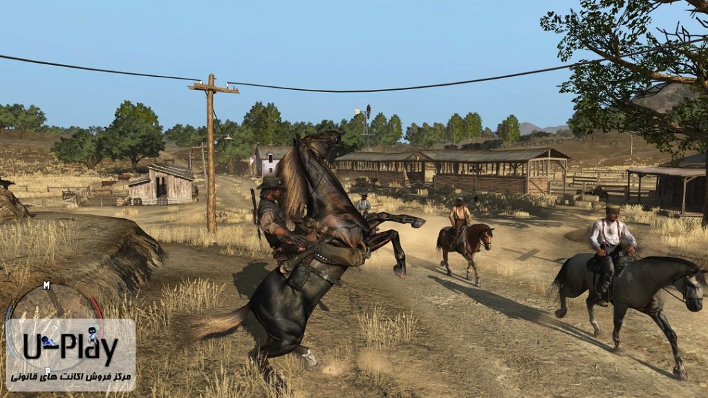 گیم پلی نسخه ریمیک red dead redemption خرید اکانت قانونی PS4 و PS5 از وبسایت یوپلی u-play.ir