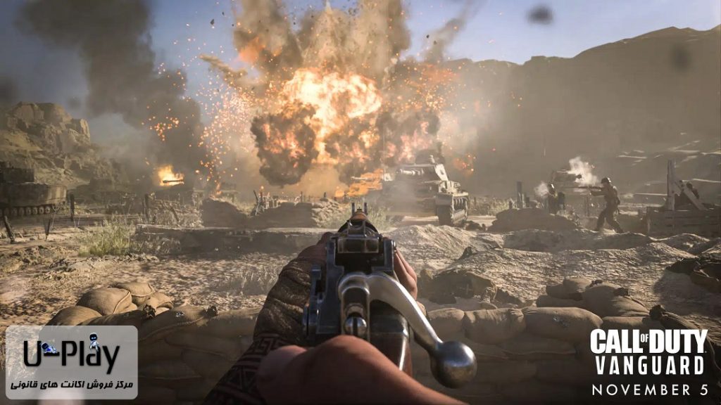 گیم‌پلی بازی cod vanguard برای ps4 ps5 وبسایت u-play.ir