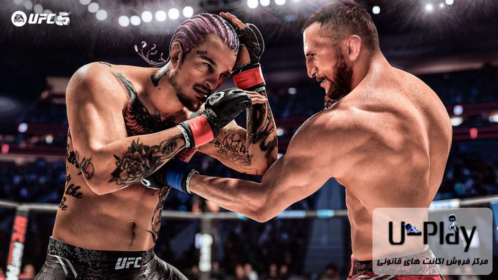 گیمپلی بازی UFC 5 وبسایت یوپلی مرکز اکانت PS5 U-Play.ir
