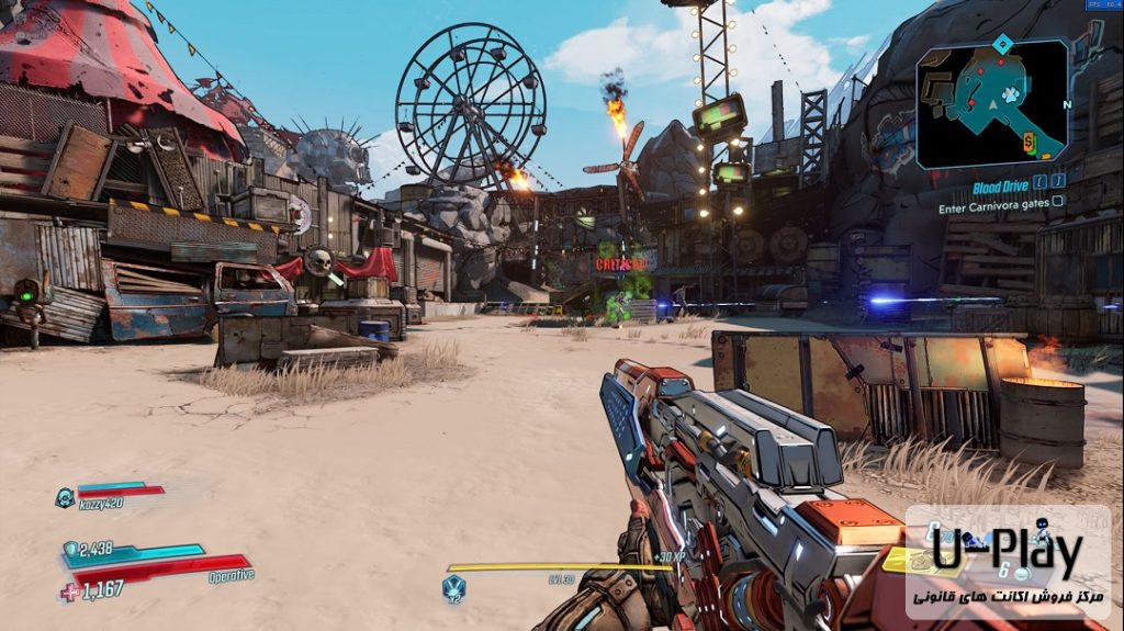گیم پلی بازی Borderlands 3 PS5 PS4 وب سایت یوپلی U-Play.ir مرکز اکانت های قانونی ظرفیتی