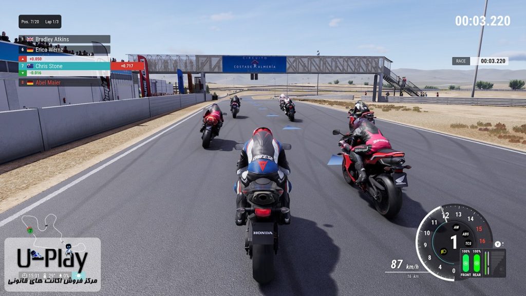 گیمپلی بازی RIDE 5 برای PS5 وبسایت یوپلی U-Play.ir