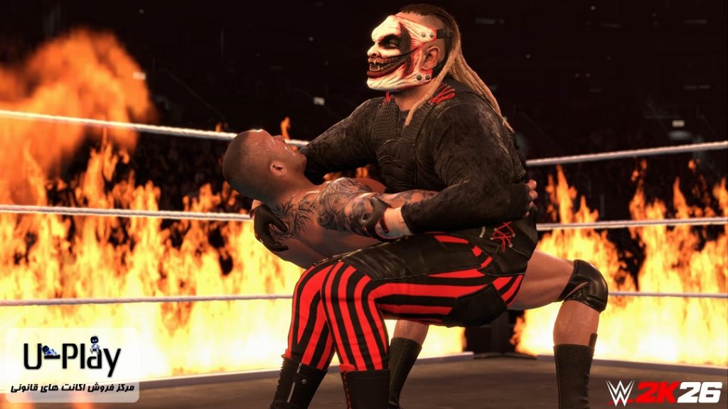 گیم پلی بازی WWE 2K26 برای PS5 وبسایت یوپلی مرکز اکانت های قانونی U-Play.ir