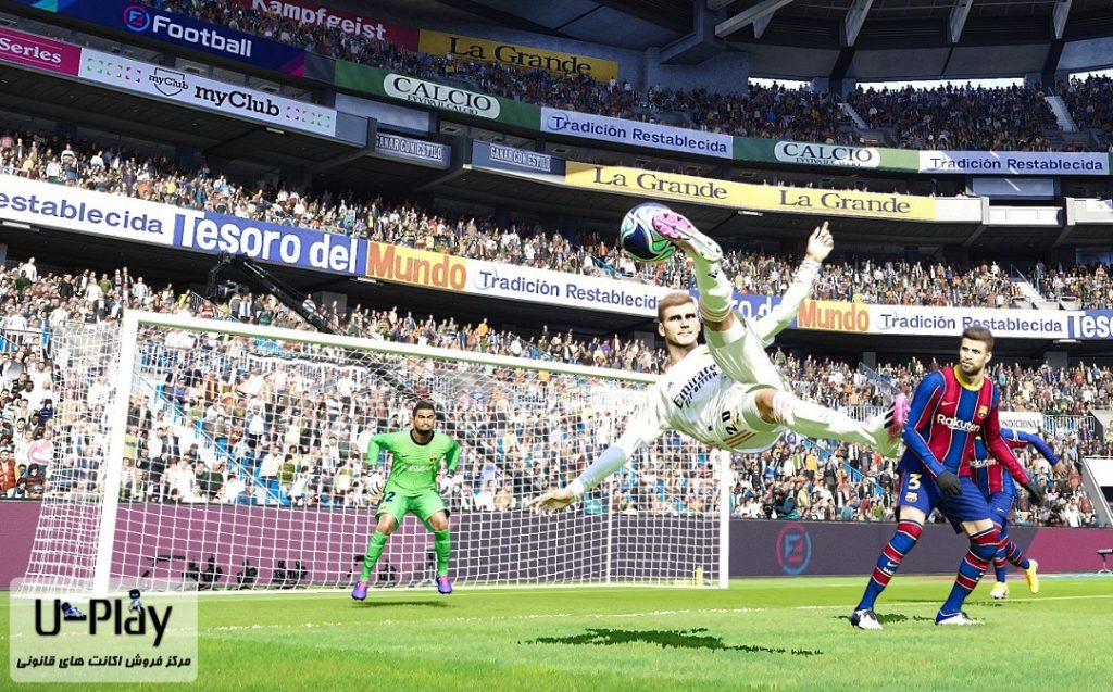 گیم پلی بازی eFootball PES 2021 Season Update برای PS4 و PS5 وب سایت یوپلی U-Play.ir مرکز اکانت های قانونی ظرفیتی
