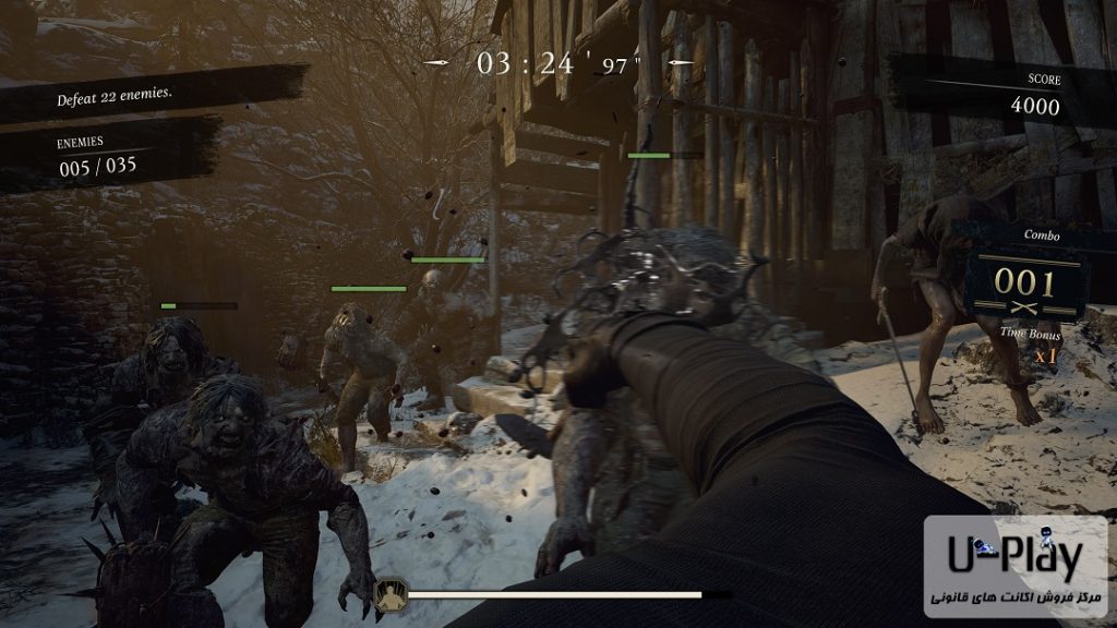 گیم پلی بازی Resident Evil Village Gold Edition برای PS5 وبسایت یوپلی U-Play.ir