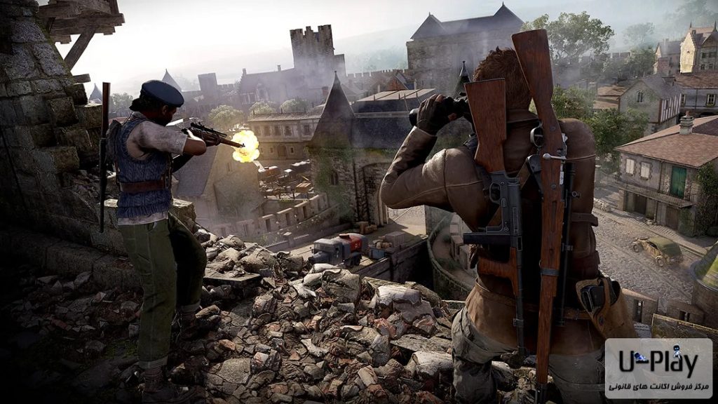 گیم پلی بازی Sniper Elite Resistance برای PS5 و PS4 وبسایت U-Play.ir