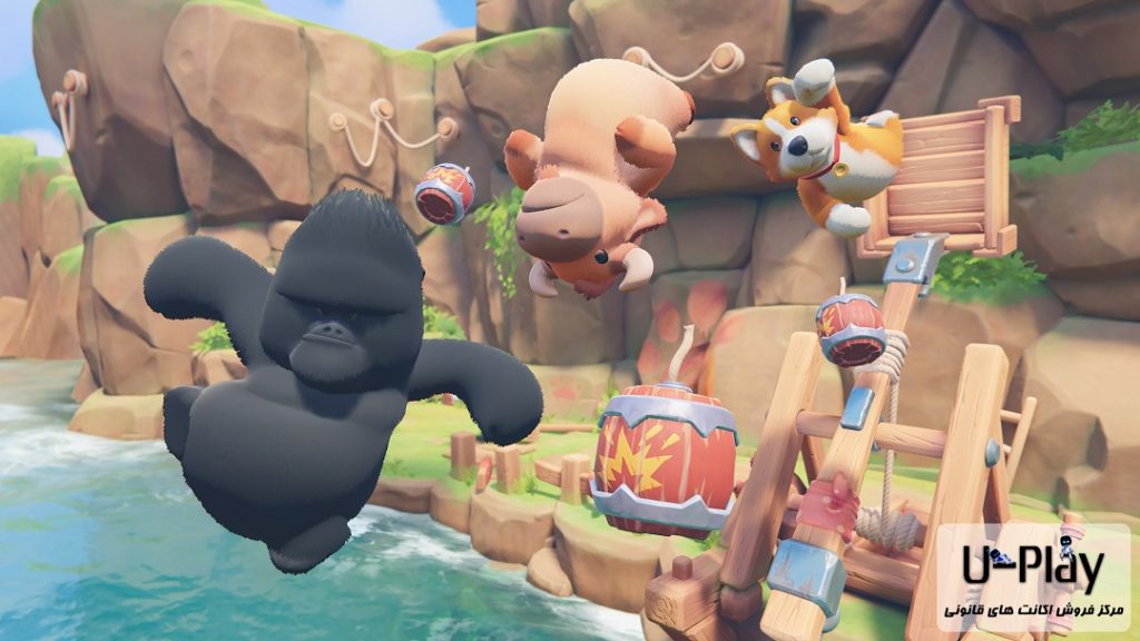 گیم پلی بازی Party Animals برای PS5 وبسایت U-Play.ir