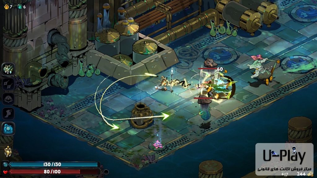 گیم‌پلی 2 بازی Hades II برای PS5 وبسایت U-Play.ir