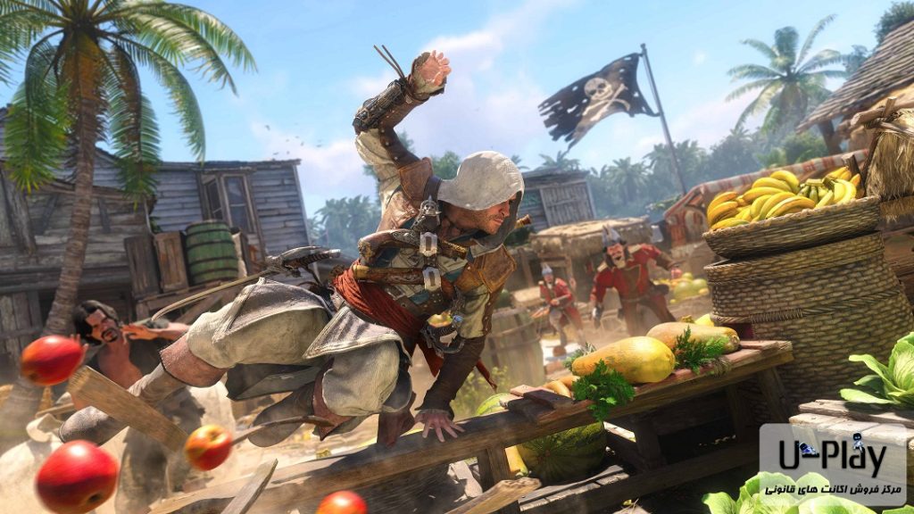 گیم‌پلی 1 بازی AC Black Flag وبسایت یوپلی U-Play.ir مرکز اکانت های قانونی PS4 و PS5