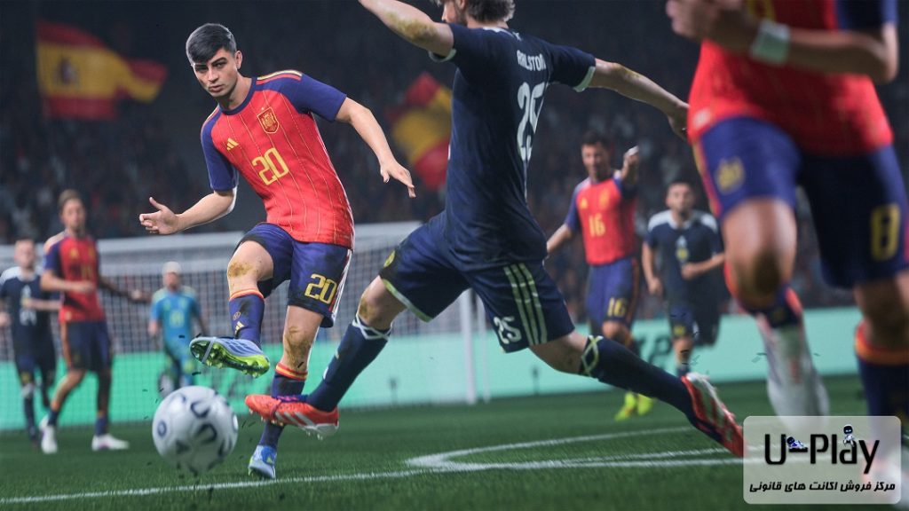 گیم‌پلی 1 بازی FC 27 برای PS5 وبسایت یوپلی U-Play.ir مرکز اکانت های قانونی PS5 و PS4