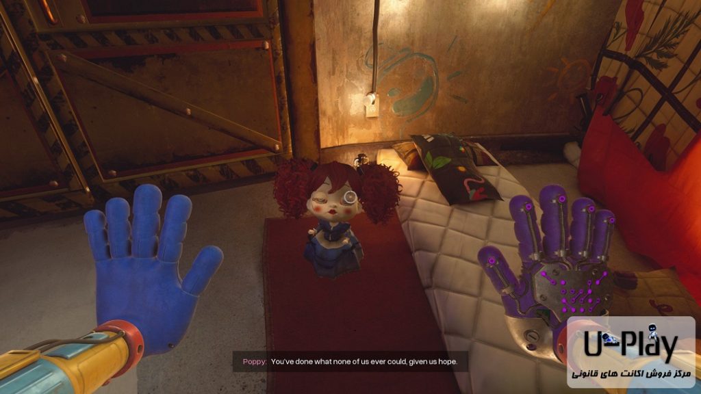 گیم‌پلی 3 بازی Poppy Playtime وبسایت یوپلی U-Play.ir مرکز اکانت های قانونی PS4 و PS5