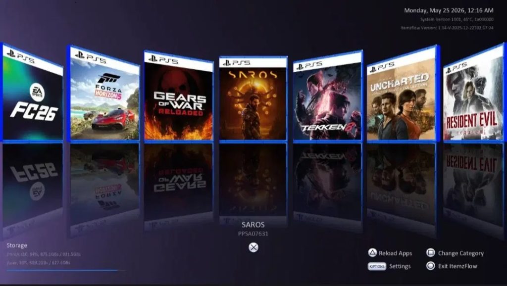 کپی خور PS5 و نصب بازی هک شده 5